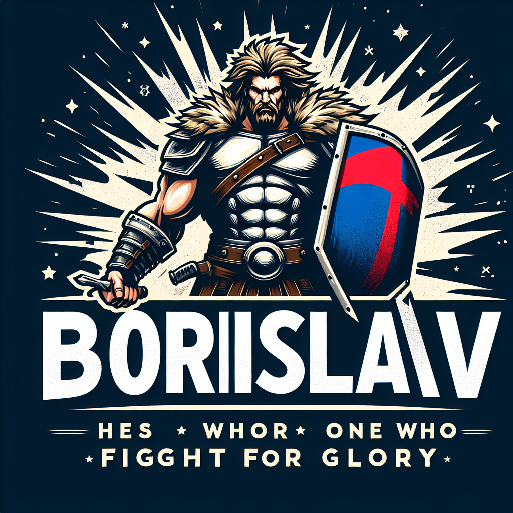 Borislav – ime koje znači ‘onaj koji se bori za slavu’