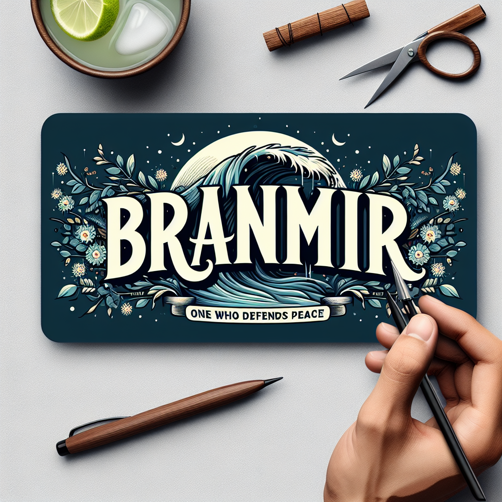 Branimir – ime koje znači ‘onaj koji brani mir’