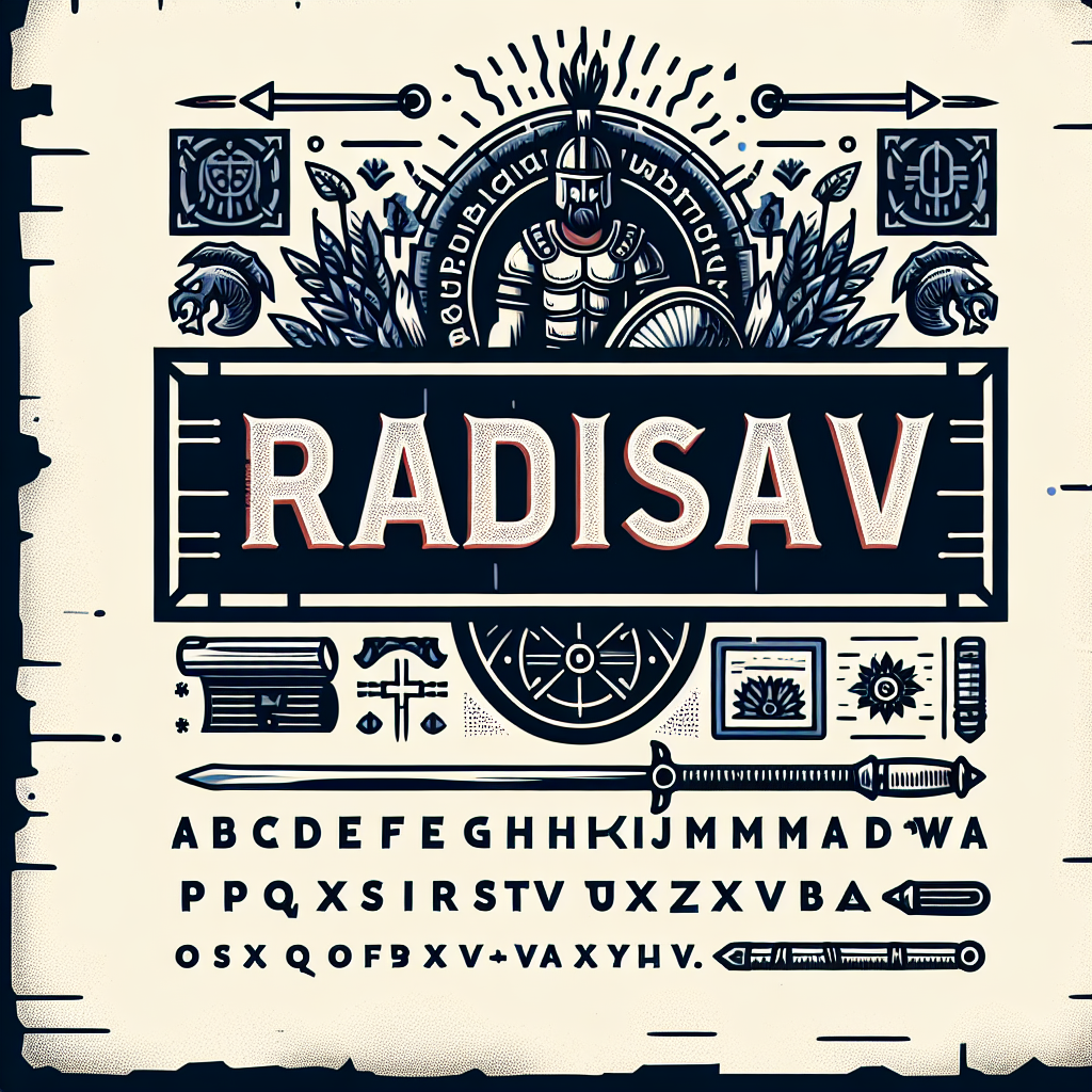 Radisav – staro slavensko ime s ratničkim značenjem