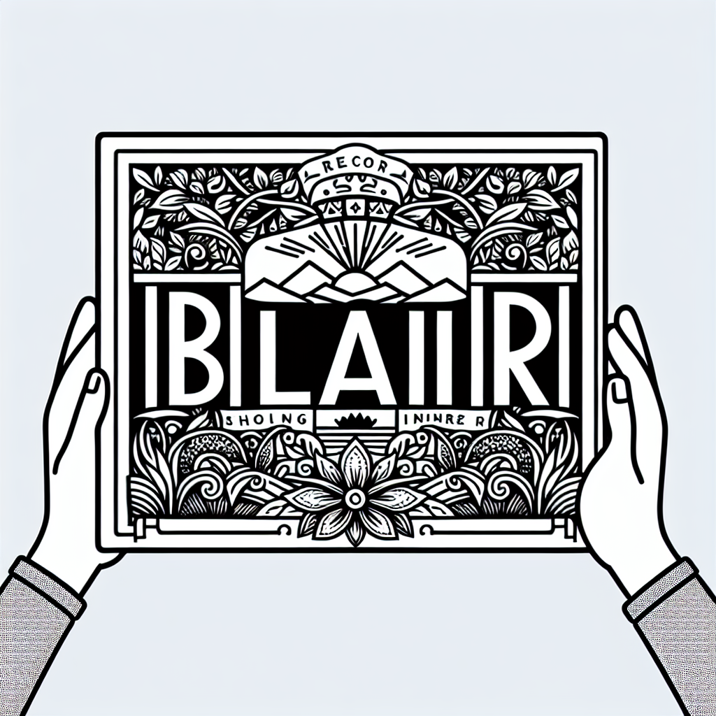 Blair – škotsko ime koje znači ‘ravnica, polje’