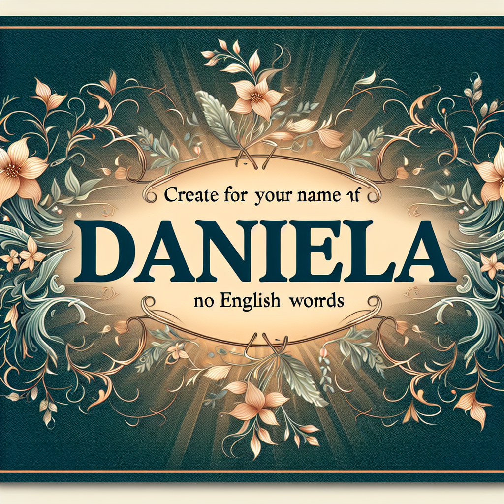 Daniela – ime koje znači ‘Bog je moj sudac’