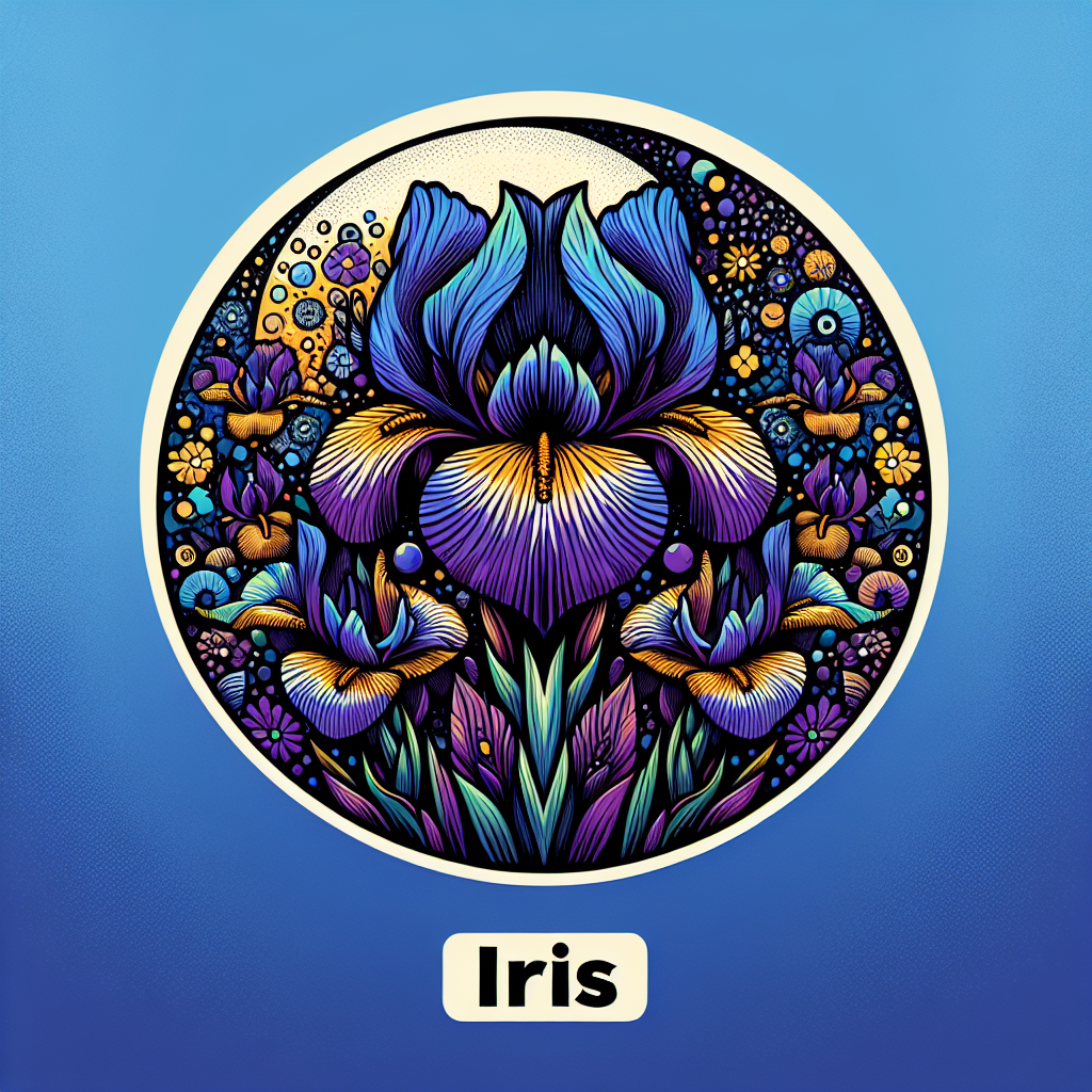 Iris – ime inspirirano cvijetom perunika, znači ‘duga’