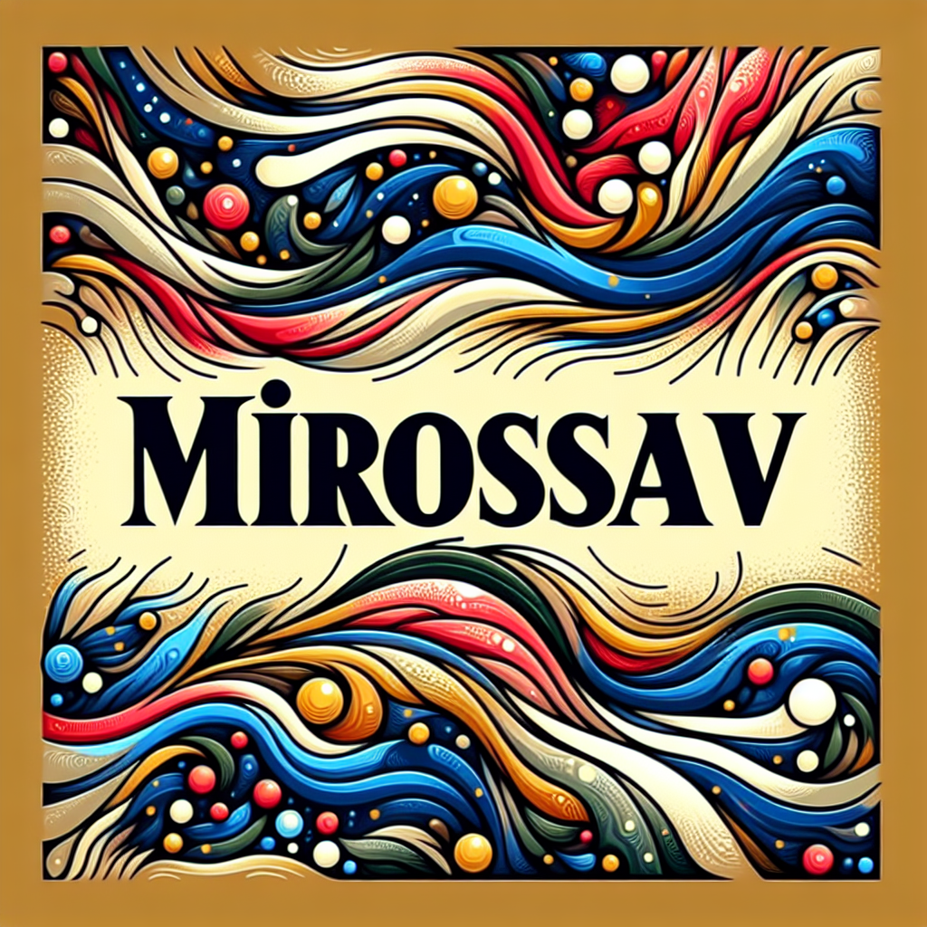 Mirosav – ime koje kombinira mir i slavu